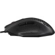 Мишка дротова, Redragon Bomber, 12400dpi, 7 кнопок, Huano, Black