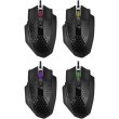 Мишка дротова, Redragon Bomber, 12400dpi, 7 кнопок, Huano, Black