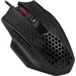 Мишка дротова, Redragon Bomber, 12400dpi, 7 кнопок, Huano, Black