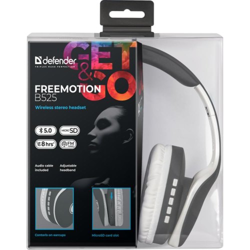 Гарнітура бездротова, Defender FreeMotion B525 Bluetooth