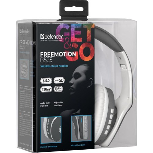 Гарнітура бездротова, Defender FreeMotion B525 Bluetooth