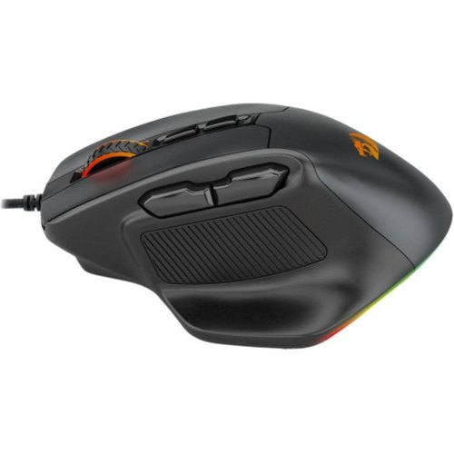 Мишка дротова, Redragon Bullseye RGB, 12400dpi, 8 кнопок, Black
