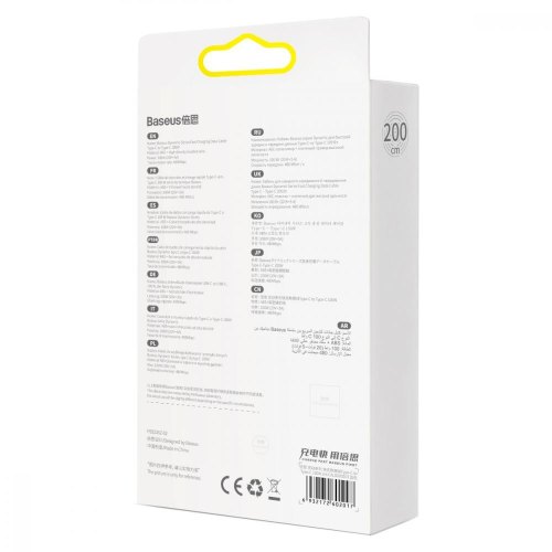 Кабель Baseus Dynamic Series USB For Type-C 100W 2M Blue