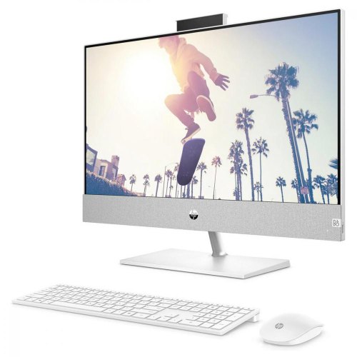 Моноблок HP Pavilion 24-ca2007ua AiO 23.8 i7-13700T,32Gb,SSD1Tb,WiFi,Cam,K&M,DOS,Snowflake White