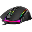 Мишка дротова, Redragon Ranger M910-K, 12400dpi, 9 кнопок, RGB, Black