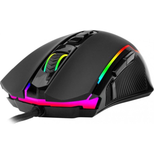 Мишка дротова, Redragon Ranger M910-K, 12400dpi, 9 кнопок, RGB, Black