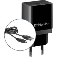 Мережевий зарядний пристрій Defender UPC-11 1USB, 2.1А, кабель micro-USB