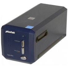 Сканер Plustek OpticFilm 8100, 7200dpi, 48 bit, LED, швидк. 36 сек., плівковий слайд-сканер, синій