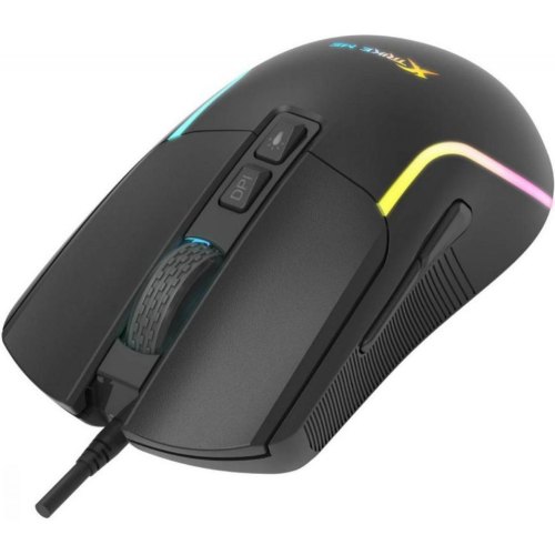 Мишка дротова, XTRIKE ME GM-313, ігрова, 7200dpi, 7 кнопок, RGB, Black