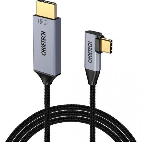 Кабель Choetech USB For Type-C HDMI 4K@60Hz 1.8M Black
