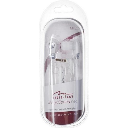 Гарнітура дротова, Media-Tech MAGICSOUND DS-2, White