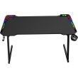 Геймерський стіл, XTRIKE ME DK-05 Gaming Desk RGB Llight, Black