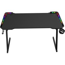 Геймерський стіл, XTRIKE ME DK-05 Gaming Desk RGB Llight, Black
