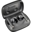 Гарнітура бездротова, Poly TWS Voyager Free 60 Earbuds + BT700A + BCHC, Black