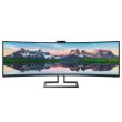 Монітор Philips (499P9H), 48.8, VA, 5120 x 1440, USB-C, HDMI (2.0)x2, DPx2, RJ45, webcam, колонки, чорний