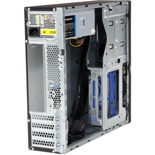 Корпус з БЖ, Casecom S-503, 400W, 80 мм, 2xUSB3.0 + 2xUSB2.0, SFF, mATX, чорний