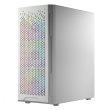 Корпус без БЖ, Logic Concept ARAMIS MESH+GLASS ARGB, 4x120 мм, ATX, білий