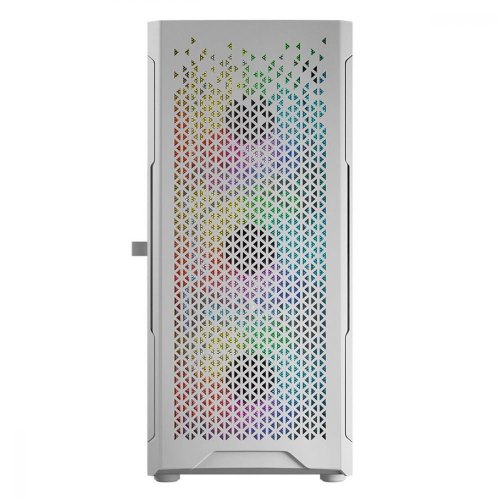 Корпус без БЖ, Logic Concept ARAMIS MESH+GLASS ARGB, 4x120 мм, ATX, білий