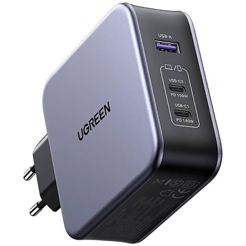 Мережевий зарядний пристрій UGREEN CD289 Fast Charger 140W (90549)