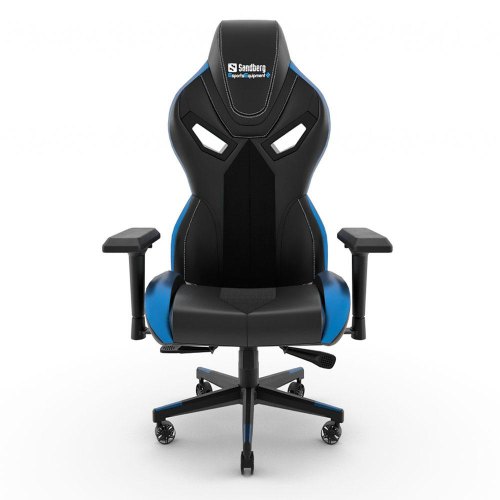 Крісло для геймерів, Sandberg Voodoo Gaming Chair, Black/Blue