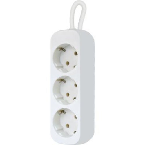 Мережевий фільтр 1.8м Defender E318, 3 розетки, з заземленням