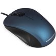 Мишка дротова, Modecom MC-M10S, 1000dpi, 3 кнопки, Blue