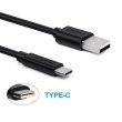 Кабель Choetech USB For Type-C 1M Black