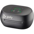 Гарнітура бездротова, Poly TWS Voyager Free 60+ Earbuds + BT700C + TSCHC, Black