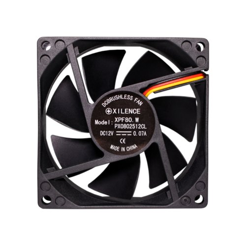 Кулер для корпусу, Xilence XPF80.W,Black, 80 мм, 1800prm, 4pin