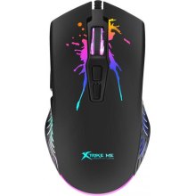 Мишка дротова, XTRIKE ME GM-215, ігрова, 7200dpi, 7 кнопок, RGB, Black