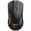 Мишка бездротова, XTRIKE ME GW-610, ігрова, 8000dpi, 7 кнопок, RGB, Black