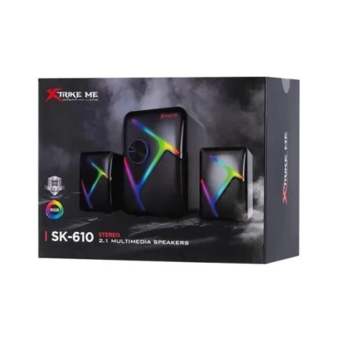 Акустична система 2.1 XTRIKE ME SK-610 (SK-610), 11Вт LED USB