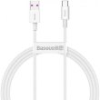 Кабель Baseus Superior Series USB For Type-C 5A 66W 2.0M White