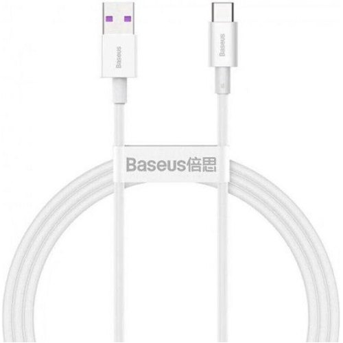 Кабель Baseus Superior Series USB For Type-C 5A 66W 2.0M White