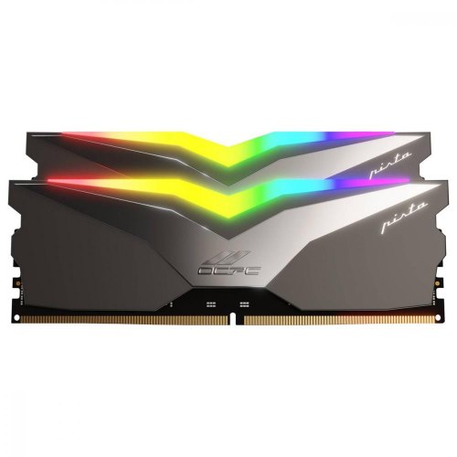 Модуль пам'яті, DDR5, 32Gb(2x16Gb), 6200MHz, OCPC PISTA RGB C36 Titan (MMPT2K32GD562C36T)