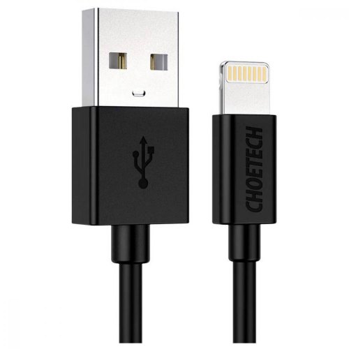Кабель Choetech USB For Lightning 2.4A Black