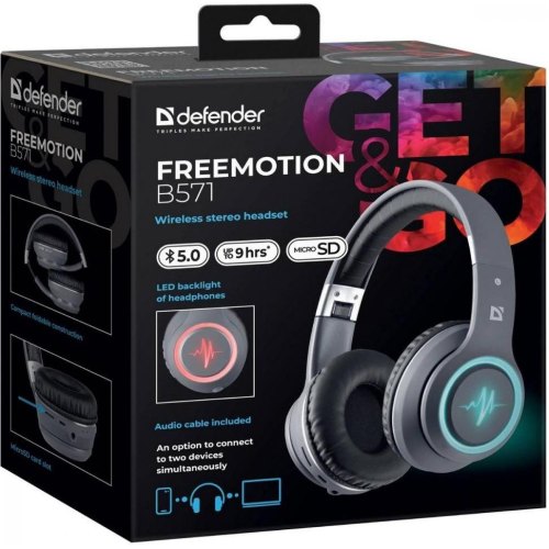 Гарнітура бездротова, Defender FreeMotion B571 Bluetooth