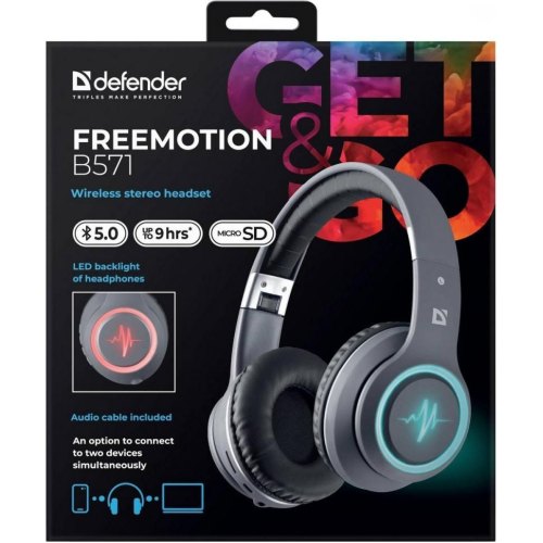 Гарнітура бездротова, Defender FreeMotion B571 Bluetooth