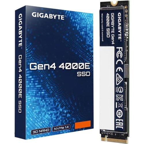 Накопичувач, SSD NVMe M.2 2280 Gigabyte 4000E Gen4, 1TB (G440E1TB)
