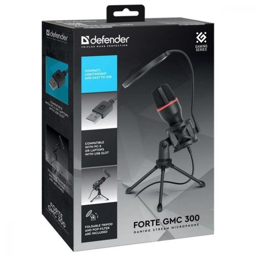 Мікрофон Defender Forte GMC 300 (64631)