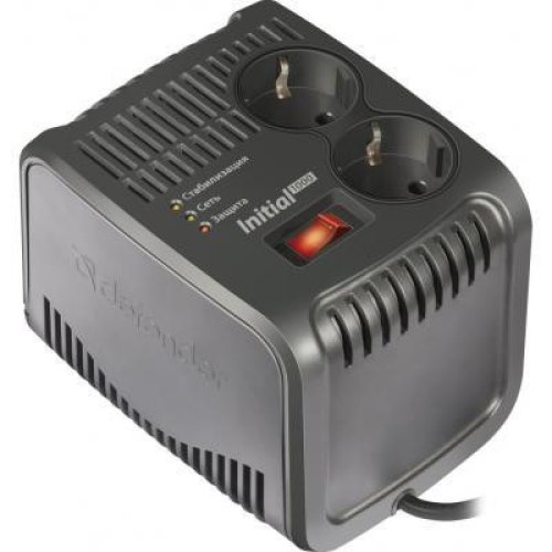 Стабілізатор напруги Defender AVR Typhoon 600 200 Вт, 2 розетки