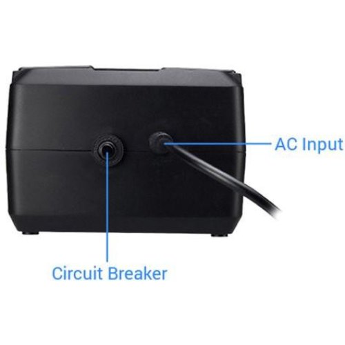 ДБЖ FSP NanoFit 600, 600ВА/360Вт, USB, LED, 6*SCHUKO AVR