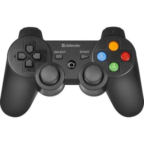 Геймпад бездротовий, Defender Crusher USB, Bluetooth, Li-Ion, PlayStation3/ПК/Android