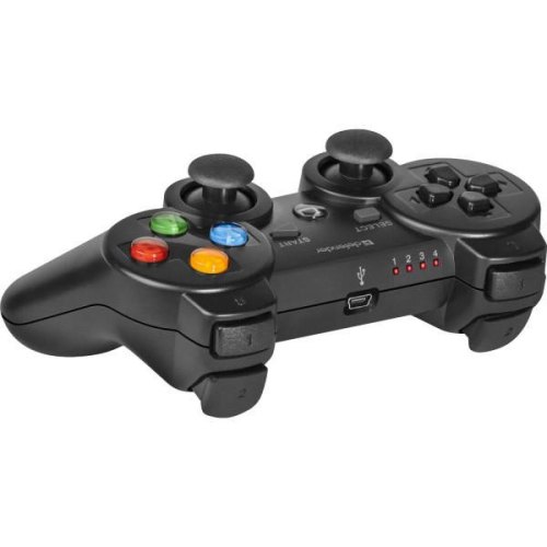Геймпад бездротовий, Defender Crusher USB, Bluetooth, Li-Ion, PlayStation3/ПК/Android