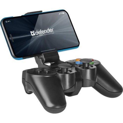 Геймпад бездротовий, Defender Crusher USB, Bluetooth, Li-Ion, PlayStation3/ПК/Android