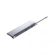 Док-станція Vention USB 3.1 Type-C - HDMI/VGA/USB3.0x3/RJ45/SD/TF/TRRS 3.5mm/PD 100W Vention 11in1