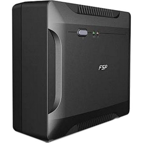 ДБЖ FSP Nano 800, 800ВА/480Вт, Schuko x 2, Black
