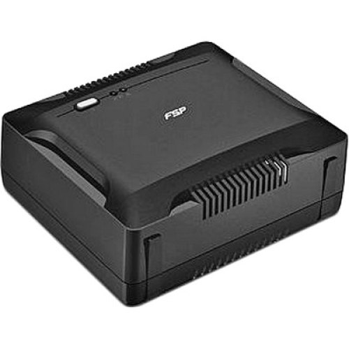 ДБЖ FSP Nano 800, 800ВА/480Вт, Schuko x 2, Black