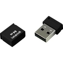 USB Flash GoodRAM 64GB USB 2.0 UPI2 Black, Retail