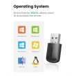 WiFi-адаптер UGREEN CM448 AC650 11ac Dual-Band Wireless USB Adapter Black (20204)